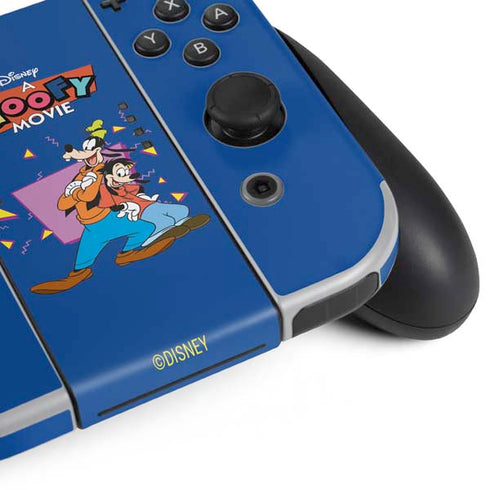 Disney Goofy and Max Nintendo Switch OLED (2021) Skin